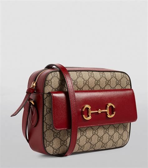 gucci horsebit crossbody black|Gucci 1955 horsebit bag vintage.